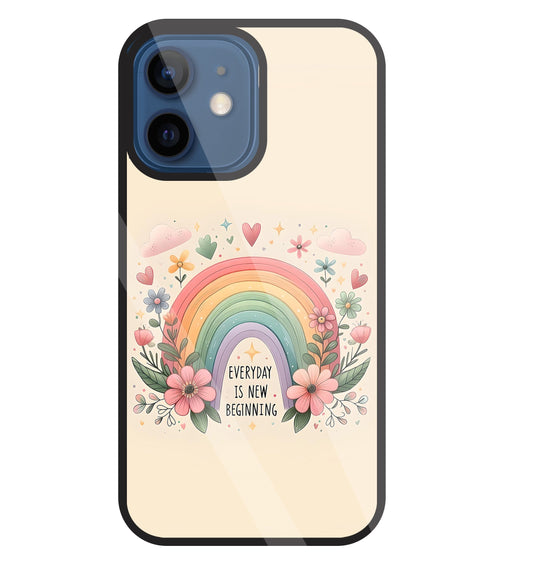 New Beginning Glass Case For Apple iPhone 12 Mini