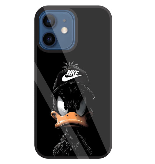 Nike Toon Duck Glass Case For Apple iPhone 12 Mini