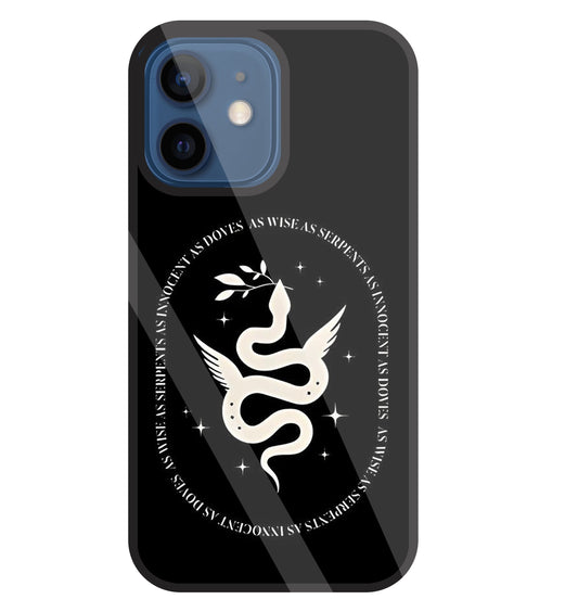 Snakestress Glass Case For Apple iPhone 12 Mini