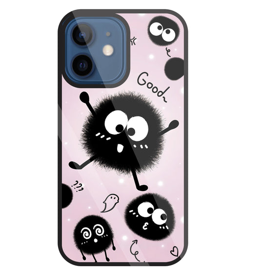 Soot Spirit Glass Case For Apple iPhone 12 Mini