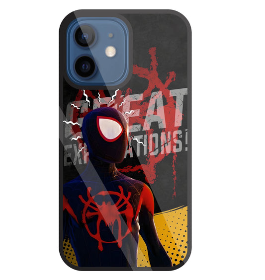 Spidy Sense Glass Case For Apple iPhone 12 Mini