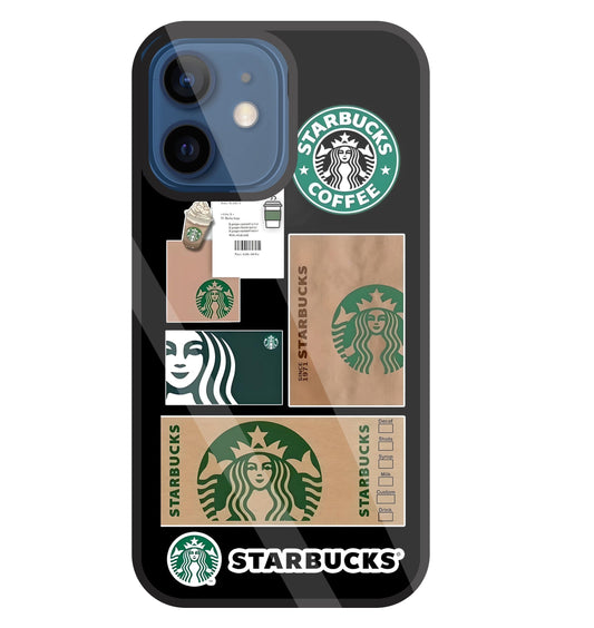 Starbucks 1971 Glass Case For Apple iPhone 12 Mini