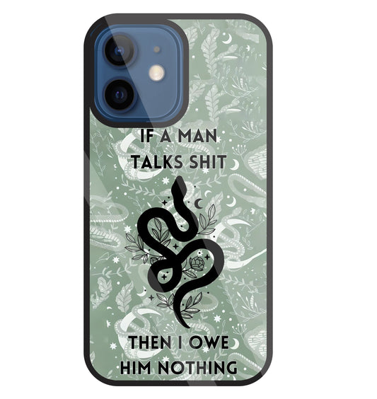 Talk Shit Glass Case For Apple iPhone 12 Mini