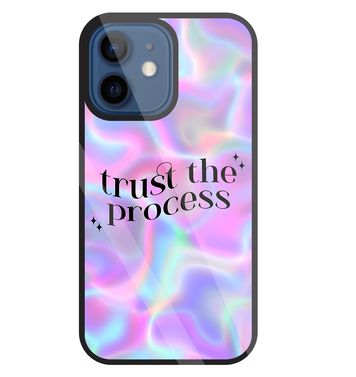 Trust the Process Glass Case For Apple iPhone 12 Mini