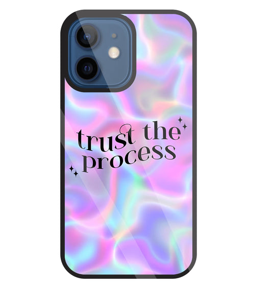 Trust the Process Glass Case For Apple iPhone 12 Mini