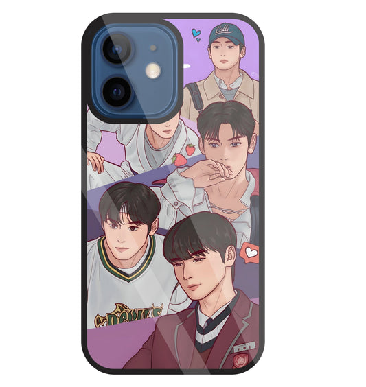 Ture Beauty K Drama Glass Case For Apple iPhone 12 Mini