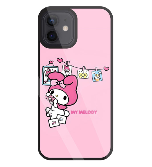 My Melody Glass Case For Apple iPhone 12