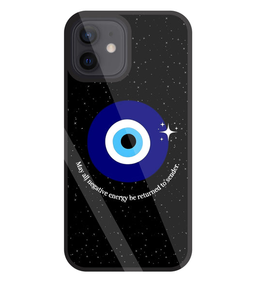 Negative Energy Return Glass Case For Apple iPhone 12