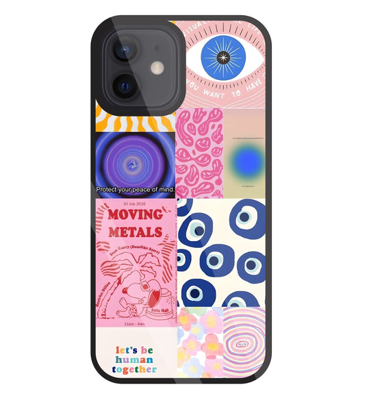 Peace Of Mind Glass Case For Apple iPhone 12
