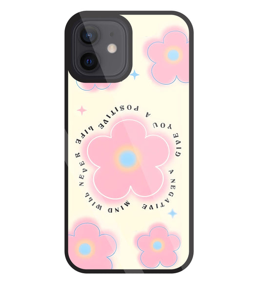 Positive Life Glass Case For Apple iPhone 12