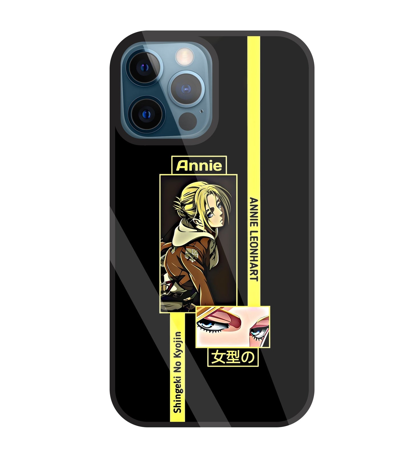 Annie Attack on Titan  Glass Case For Apple iPhone 12 Pro