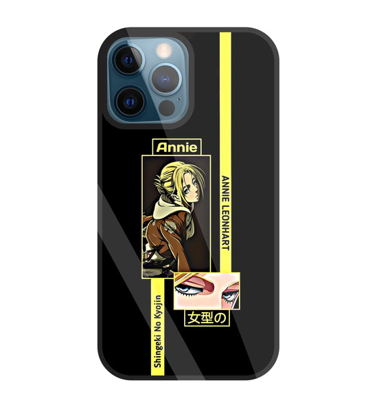 Annie Attack on Titan  Glass Case For Apple iPhone 12 Pro