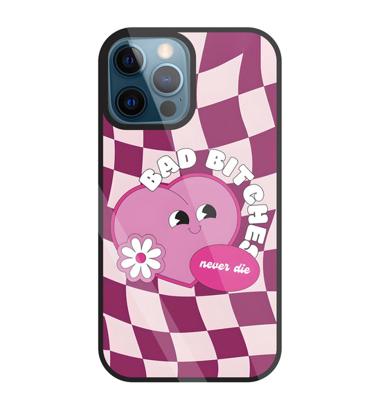 Bad Bitches Glass Case For Apple iPhone 12 Pro