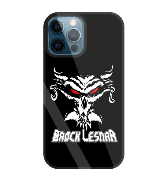 Brock Lesnar WWE Glass Case For Apple iPhone 12 Pro