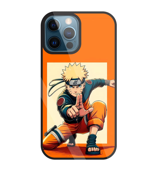 Cute Naruto Glass Case For Apple iPhone 12 Pro