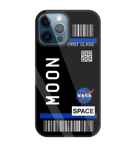 First Class Nasa Glass Case For Apple iPhone 12 Pro