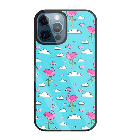 Flymingo Glass Case For Apple iPhone 12 Pro