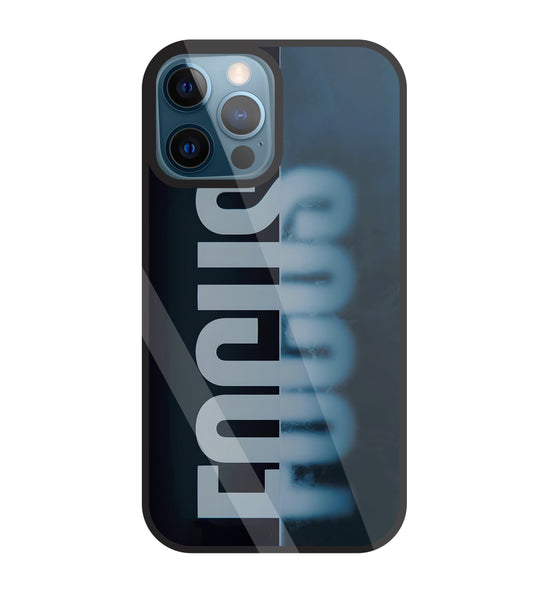 Focus Mirror Glass Case For Apple iPhone 12 Pro