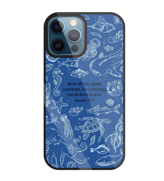 For Everything Glass Case For Apple iPhone 12 Pro