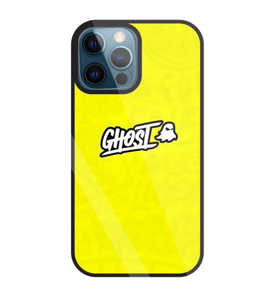 Ghost Lemon Glass Case For Apple iPhone 12 Pro