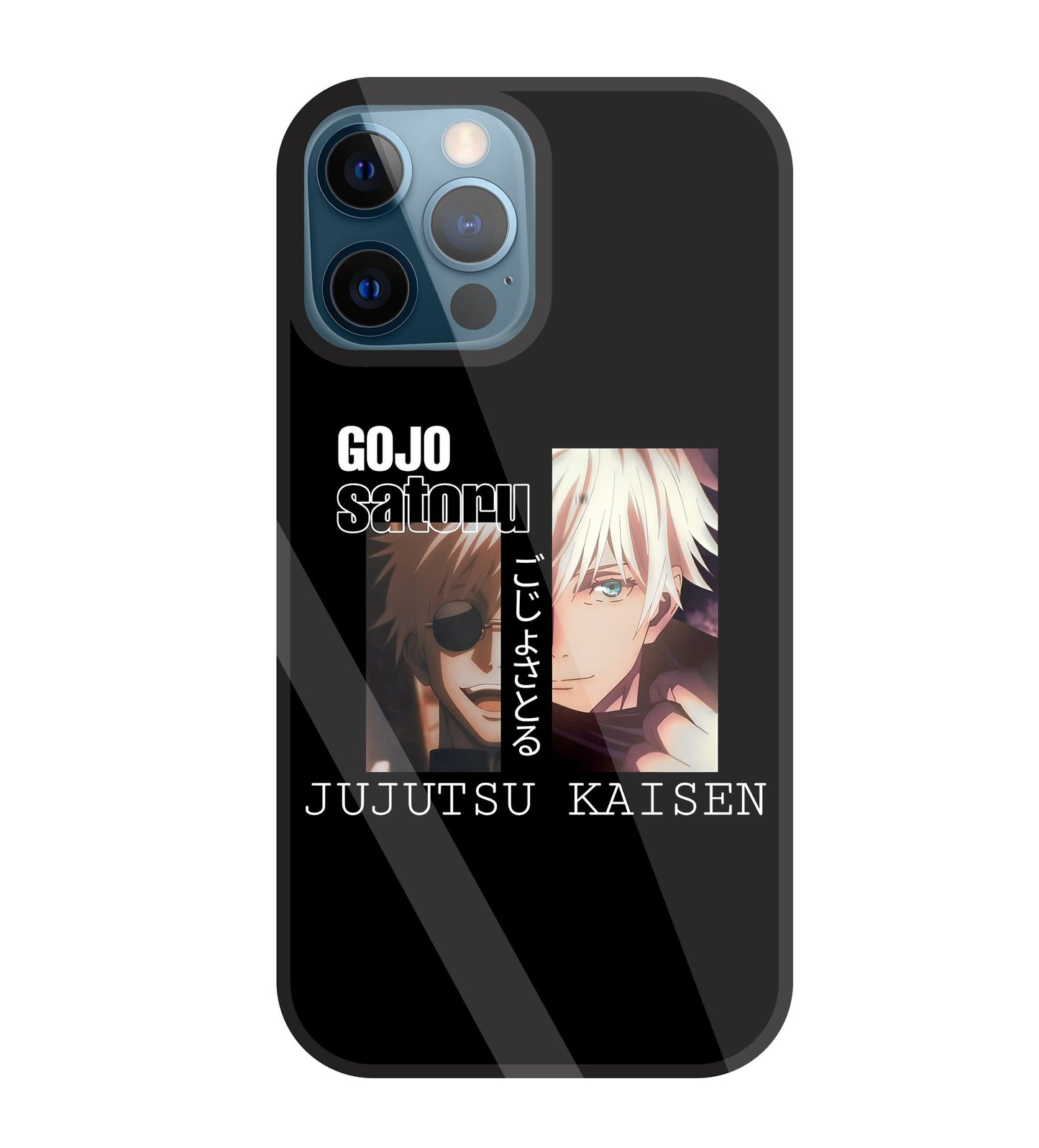 Gojo And Kaisen Glass Case For Apple iPhone 12 Pro
