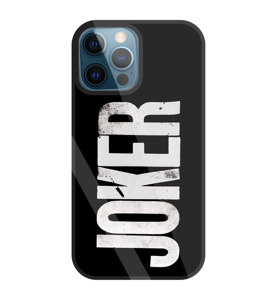 Joker Glass Case For Apple iPhone 12 Pro