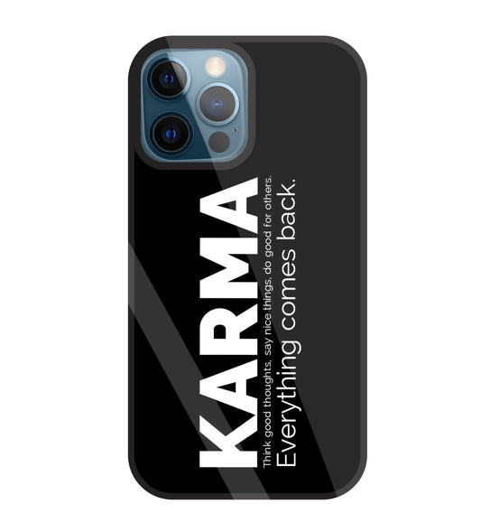 Karma Glass Case For Apple iPhone 12 Pro