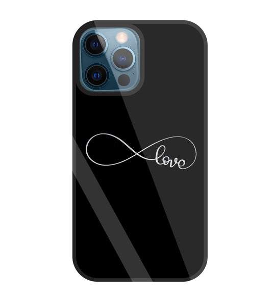 Love Symbol Glass Case For Apple iPhone 12 Pro