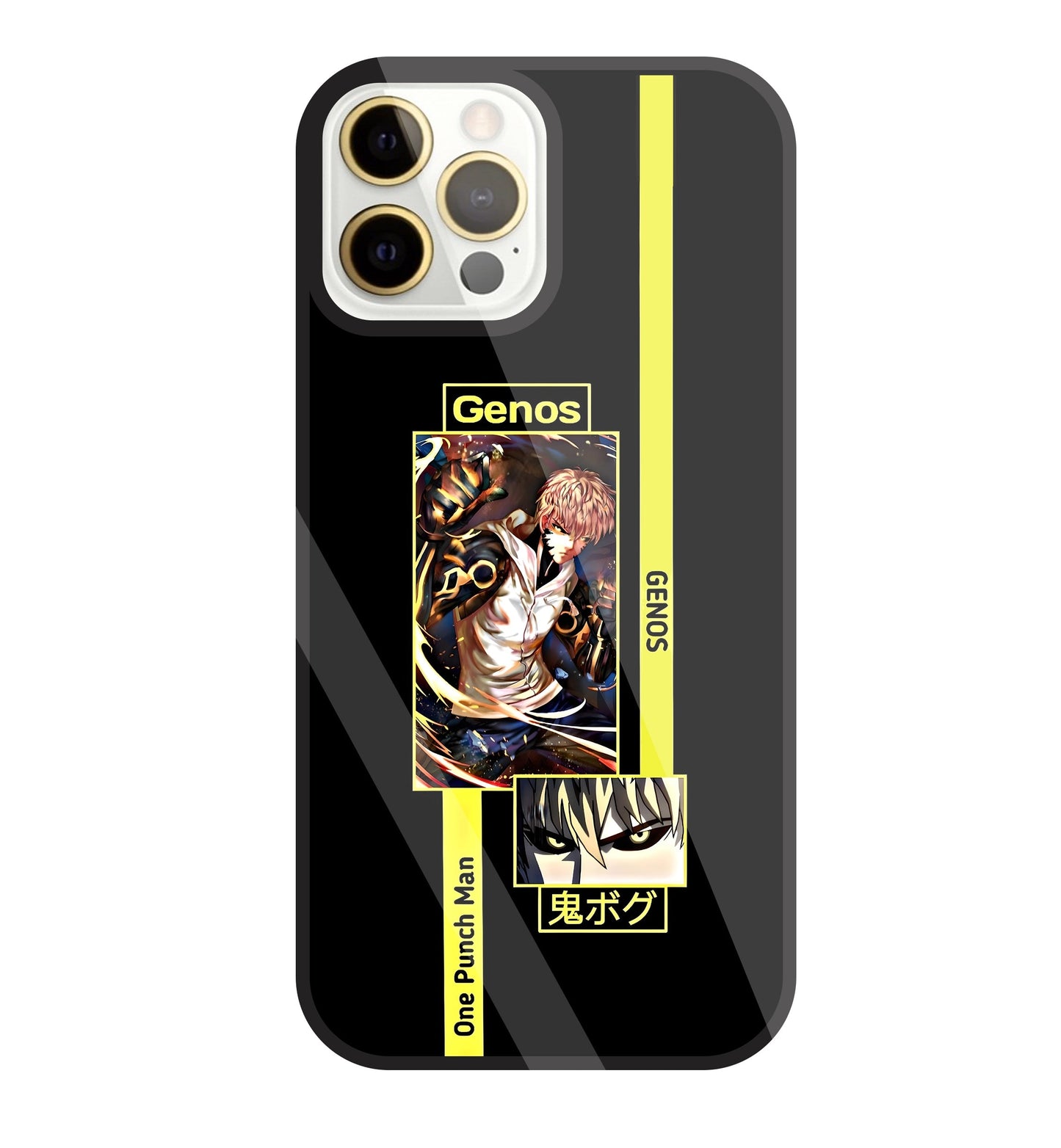 Genos Attack on Titan Glass Case For Apple iPhone 12 Pro Max
