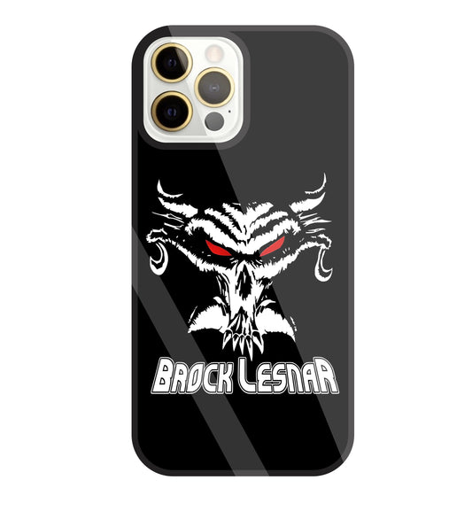 Brock Lesnar WWE Glass Case For Apple iPhone 12 Pro Max