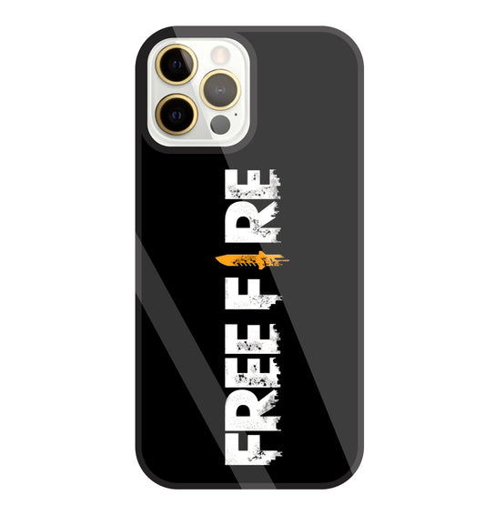 Free Fire Glass Case For Apple iPhone 12 Pro Max