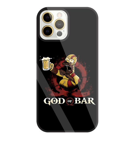 God Of Bar Glass Case For Apple iPhone 12 Pro Max