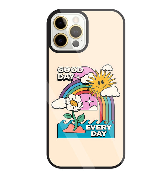 Good Day Every Day Glass Case For Apple iPhone 12 Pro Max