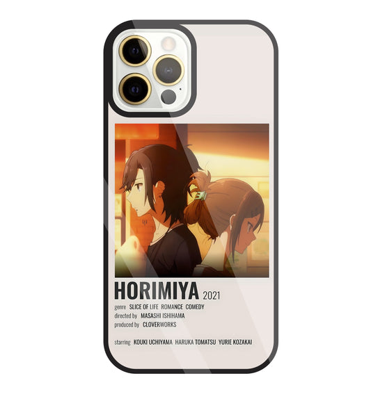 Horimiya Glass Case For Apple iPhone 12 Pro Max