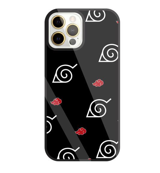 Itachi sharigan Sign Glass Case For Apple iPhone 12 Pro Max