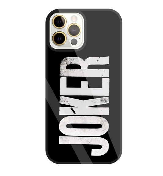 Joker Glass Case For Apple iPhone 12 Pro Max