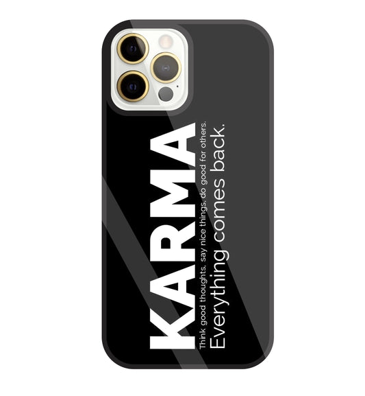 Karma Glass Case For Apple iPhone 12 Pro Max
