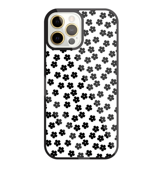 Multiple Daisy flowers Glass Case For Apple iPhone 12 Pro Max