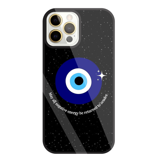 Negative Energy Return Glass Case For Apple iPhone 12 Pro Max