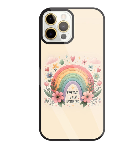 New Beginning Glass Case For Apple iPhone 12 Pro Max