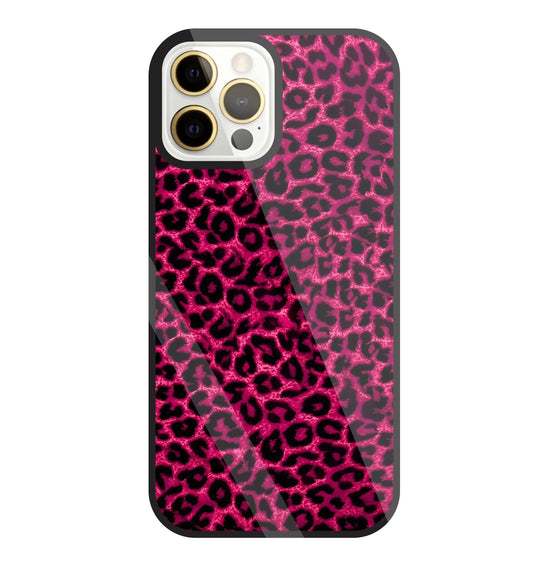 Pink Leopard Glass Case For Apple iPhone 12 Pro Max
