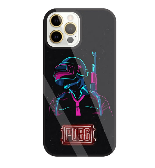 Pubg Glass Case For Apple iPhone 12 Pro Max