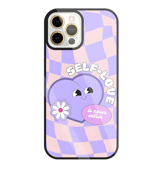 Self Love Glass Case For Apple iPhone 12 Pro Max