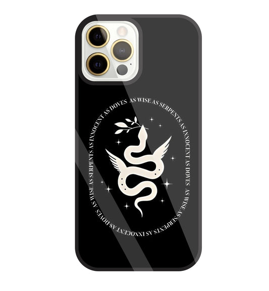Snakestress Glass Case For Apple iPhone 12 Pro Max