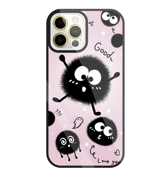 Soot Spirit Glass Case For Apple iPhone 12 Pro Max