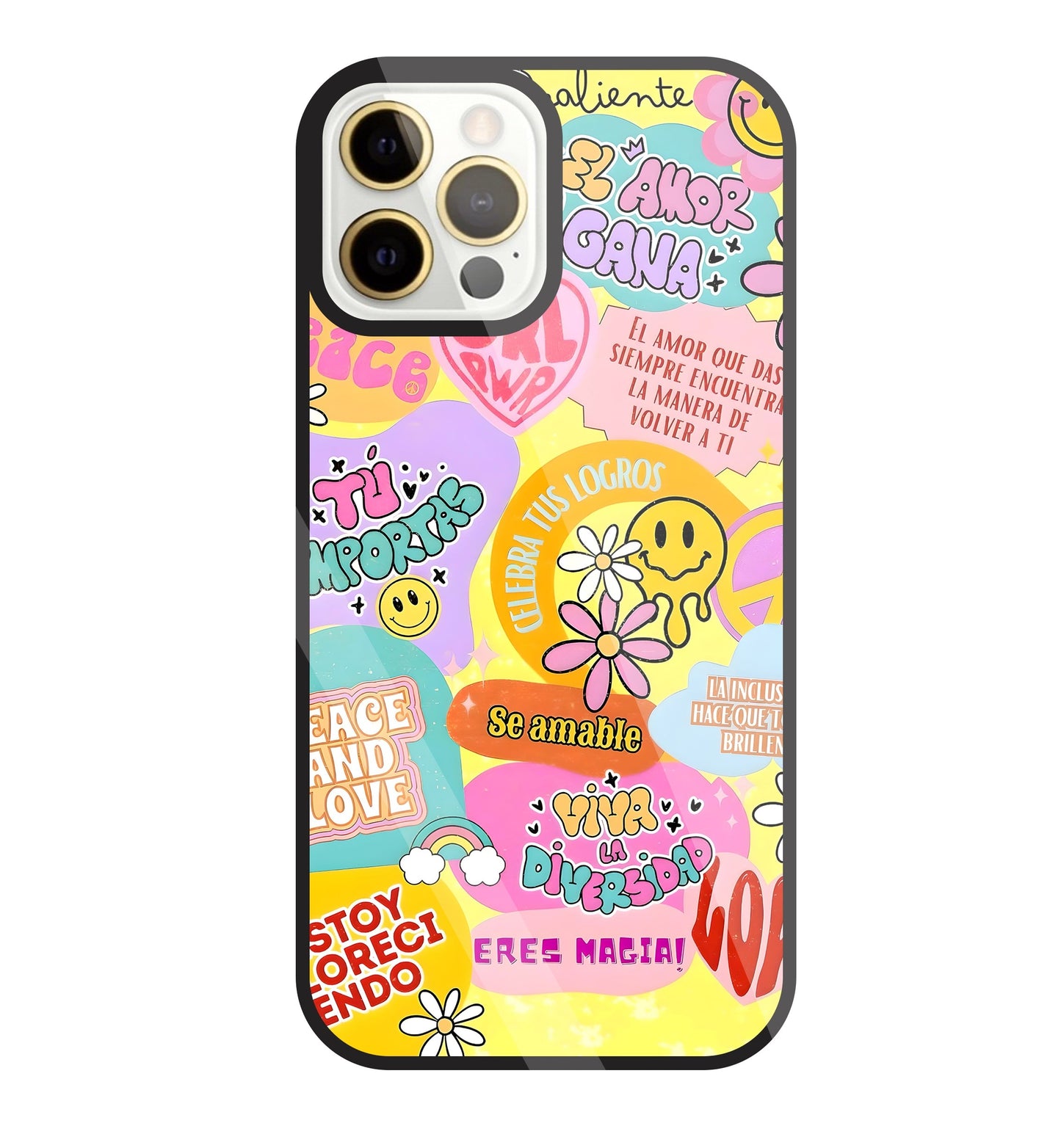 Sunflower Vibes Glass Case For Apple iPhone 12 Pro Max