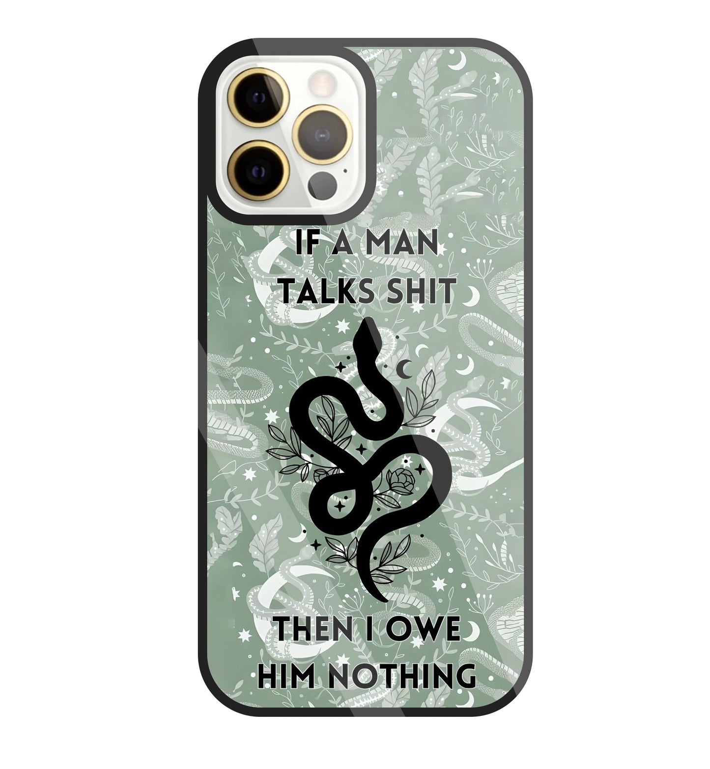 Talk Shit Glass Case For Apple iPhone 12 Pro Max