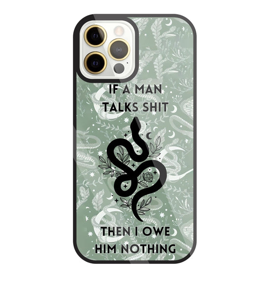 Talk Shit Glass Case For Apple iPhone 12 Pro Max