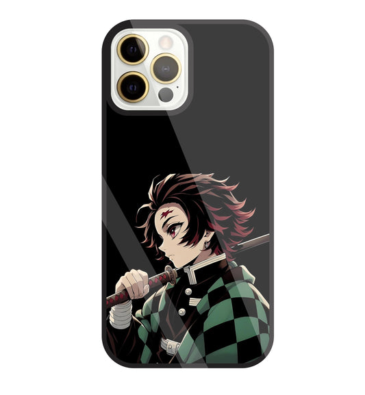 Tanjiro Kamado Glass Case For Apple iPhone 12 Pro Max