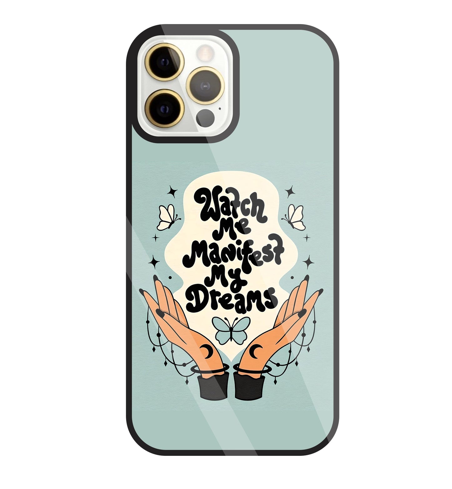 Watch Me Dream Glass Case For Apple iPhone 12 Pro Max